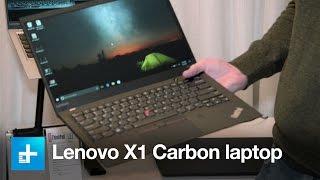 Lenovo Thinkpad X1 Carbon update - Hands on at CES 2017