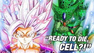 LR ULTIMATE GOHAN and Super Heroes is EASY MODE against 1ST FORM CELL No items DBZ Dokkan Battle