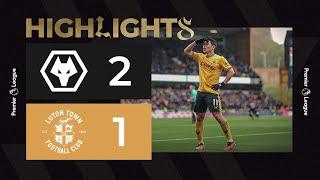 Hwang back on target  Wolves 2-1 Luton  Highlights