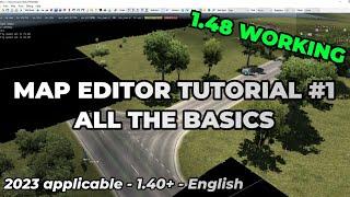 ETS2 Map Editor Tutorial #1 - The Basics  How to create a map 1.50