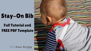 Reversible Stay On Bib - Step by Step Instructions