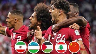 طريق منتخب قطر إلى نهائي كأس آسيا 2024 العنابي يصنعون التاريخ • بصوت المعلقين 