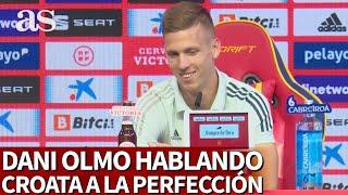 EURO 2020  El perfecto dominio de Dani Olmo hablando croata que dejó a todos boquiabiertos  AS