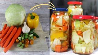 Dont waste extra veggies at home - Make delicious Pickle instead