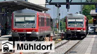 Sternstunden in Mühldorf – Dieselparadies mit 628 218 und Class 77