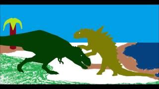 Tyrannosaurus Vs Edmontonia