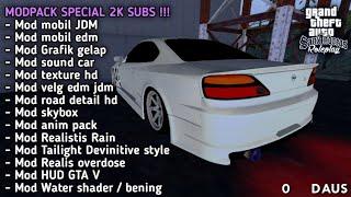 MODPACK GTA SAMP  FULL MOBIL JDMEDM DAN GRAFIK FRIZZEN GELAP 