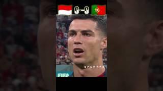 Indonesia VS Portugal Imajinary WC 2027 #shorts#ronaldo#indonesia