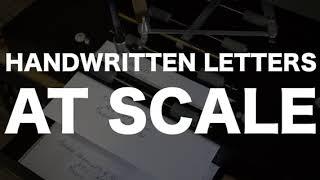 Handwritten Letters for Lead Generation