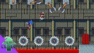 Mario and Sonics Lava Pit Calamity