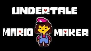 UNDERTALE Recreated as a Mario Maker Level Multiple Endings