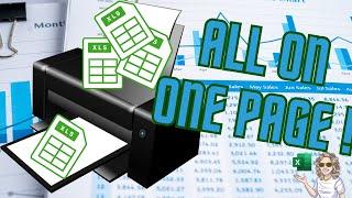 Excel Printing Hacks How to Fit Any Sheet onto One Page Save Time and Money