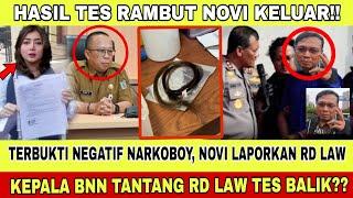 HASIL DARI BNN SUDAH KELUAR HASIL SAMPLE RAMBUT NOVI NEGATIFPERTAMA KALINYA NOVI LAPORKAN RD LAW?