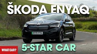 Škoda Enyaq iV 5 reasons why its a 5-star electric SUV  What Car?  Sponsored