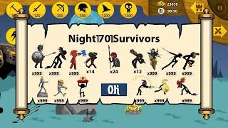 Night 1701 Surviors Unlock Full x999 Army Items  Stick War Legacy