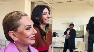 همکاری گوگوش با نوه اش مایا قربانی  Googoosh & Mya Ghorbani