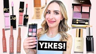 NEW MAKEUP RELEASES GRWM  Whats worth it?? Tom Ford Metallic Mauve YSL Liquid Blushes new RMS