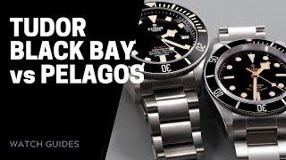 Tudor Black Bay versus Tudor Pelagos  Watch Comparison  SwissWatchExpo