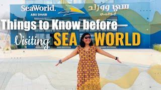 SeaWorld AbuDhabi All you need to know before visiting SeaWorld