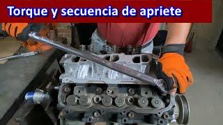 Como dar el torque a una cabeza de motor Motor 4.0 de Ford