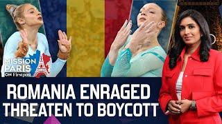 Romania Threatens To Boycott After Controversial Gymnastic Decision  First Sports With Rupha Ramani