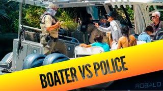 ‼️BOATER VS POLICE‼️BAD DAY FWC  Haulover Inlet Boats  Miami River