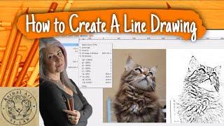 Making a Line Drawing from your Reference Photo using GIMP