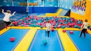 Trampoline Park Fun for Kids at Airhop