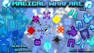 Magical Warfare 1.1.6 ModAddon For MCPE 1.20.20+ New Boss