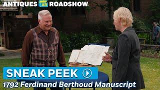 Preview 1792 Ferdinand Berthoud Manuscript