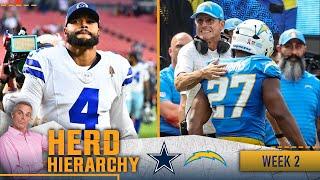 Herd Hierarchy Bucs crack Top 10 Cowboys and Chargers climb in Week 2  NFL  THE HERD