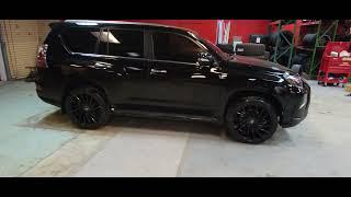 2021 Lexus GX Wheels 22 Asanti ABL 18 All Black Rims & Tires