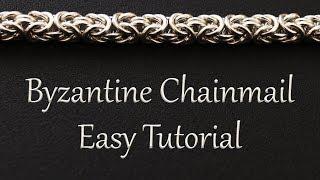 Byzantine Chainmail Weave Tutorial - Easy Instructions for Beginners