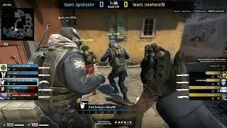 Случайный микс по CSGO team_newhero18 -vs- team_lgndryslvr @ by kn1fe