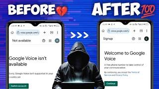 Fix Google Voice Not Available Issue  Create Verified Google Voice Account New Hack