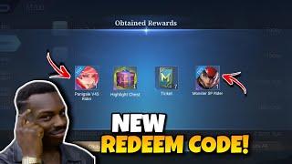 NEW ML REDEEM CODE FROM 7TH ANNIVERSARY OF MOBILE LEGENDS