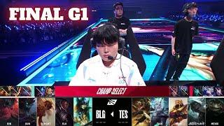 BLG vs TES - Game 1  Grand Final S14 LPL Spring Playoffs 2024  Bilibili Gaming vs Top Esports G1