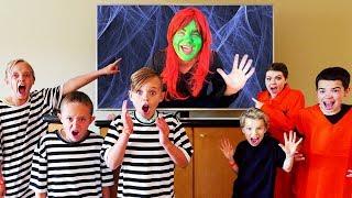 The Babysitter is Back Kids Fun TV Solving Puzzles to Get Out