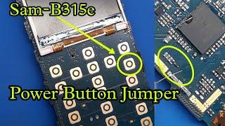 Samsung B315E Power Button Not Working - How to Fix Jumper Solution