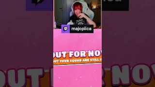 She just walks off  majopiica on #Twitch