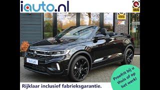 2022 Volkswagen T-Roc cabrio R-Line Black Style 19 Misano  IQ.Light  Virtual Cockpit