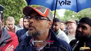 Speakers corner funny moments - Muslims vs christians