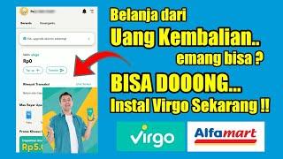 Cara Daftar VIRGO Alfamart  Menyimpan Kembalian Jadi Saldo Virgo  Aplikasi Virgo