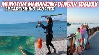 MENYELAM MEMANCING DENGAN TOMBAK  SPEARFISHING  MANCING MANIA