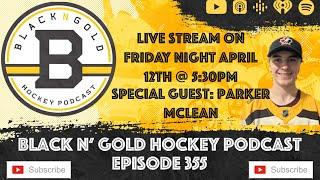 Black N Gold Hockey Podcast Episode 355 Live Stream