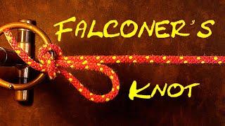 How to Tie the Falconers Knot - Tying a Knot with One Hand