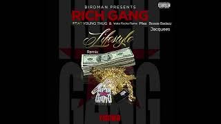 Rich Gang Young Thug Feat. Waka Flocka Flame Plies Boosie Badazz & Jacquees - Lifestyle Remix