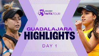 Day 1 at Guadalajara 2024 with Zarazua Osorio & Stephens  WTA Match Highlights