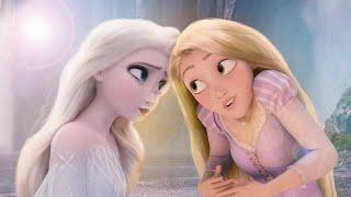  Elsa and Rapunzel   Sunshine is a bright ray 