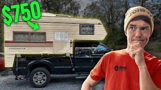I bought the CHEAPEST Camper off of Facebook Marketplace